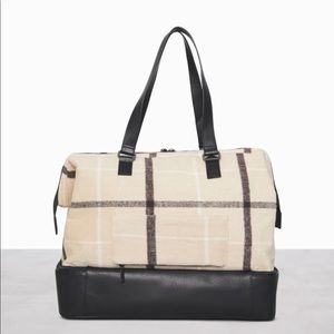 ISO Beis Plaid Weekender Bag